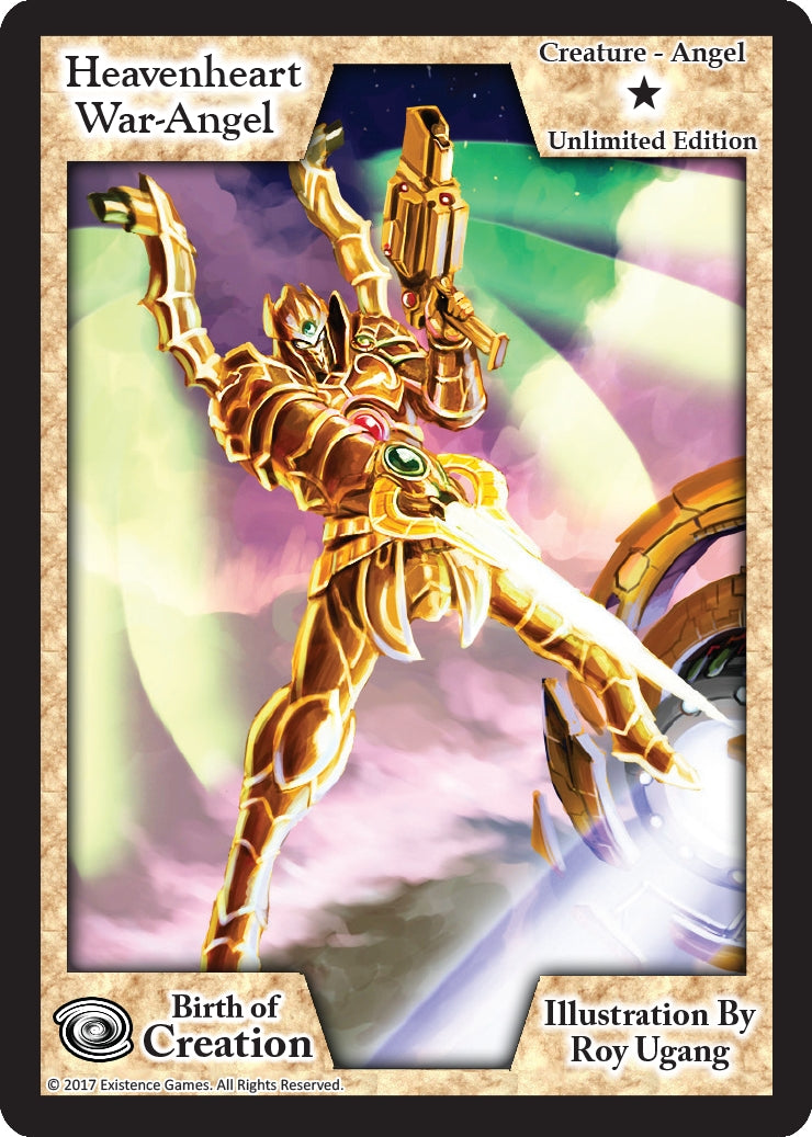 Image for Heavenheart War-Angel (Unlimited Edition) (Birth of Creation) - Exodus TCG