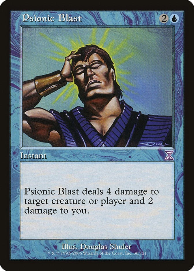 Image for Psionic Blast (Timeshifted) (30) - Magic: The Gathering