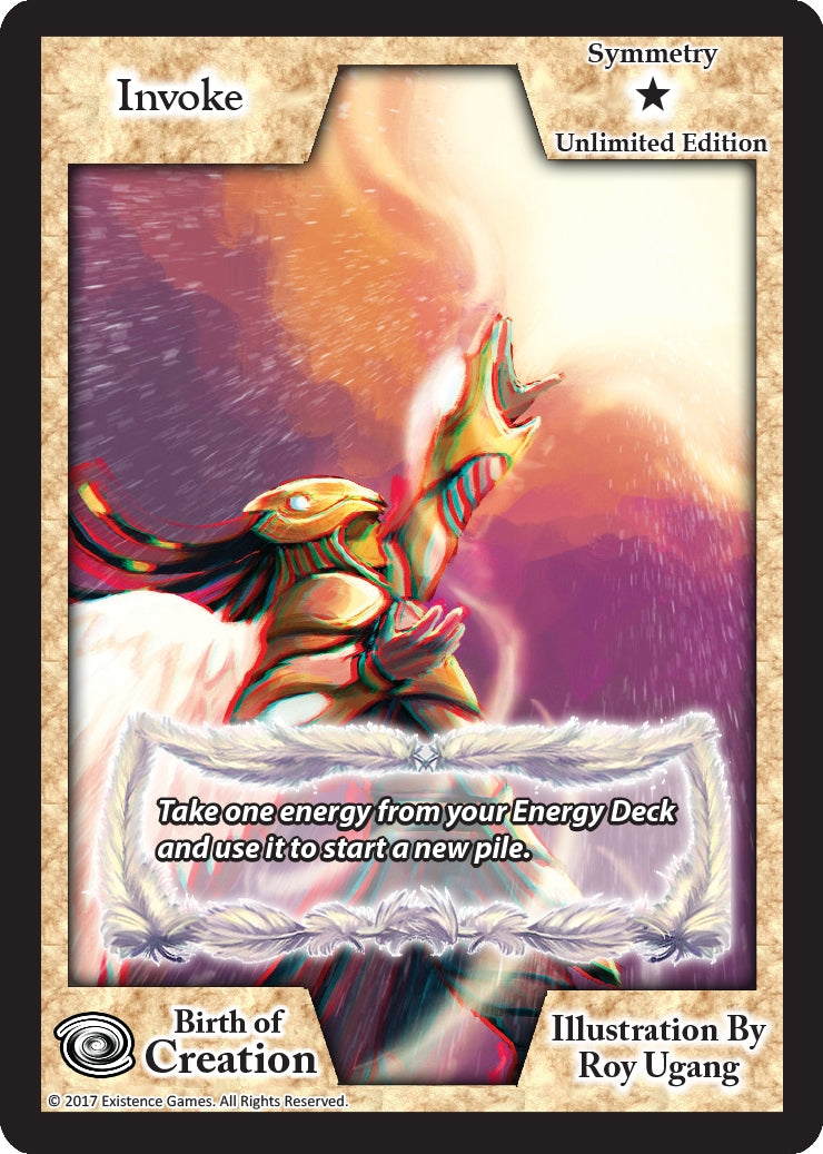 Image for Invoke (Unlimited Edition) (Skyborn) (Birth of Creation) - Exodus TCG