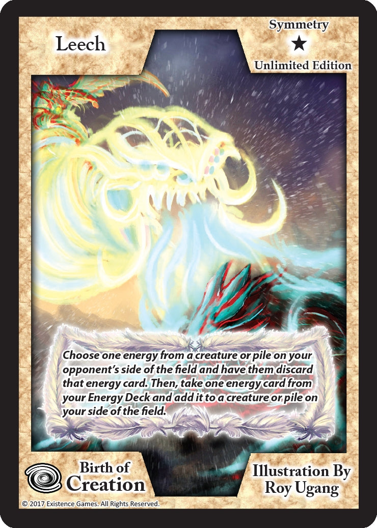 Image for Leech (Unlimited Edition) (Skyborn) (Birth of Creation) - Exodus TCG