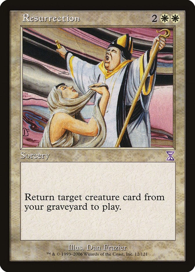 Image for Resurrection (Timeshifted) (12) - Magic: The Gathering