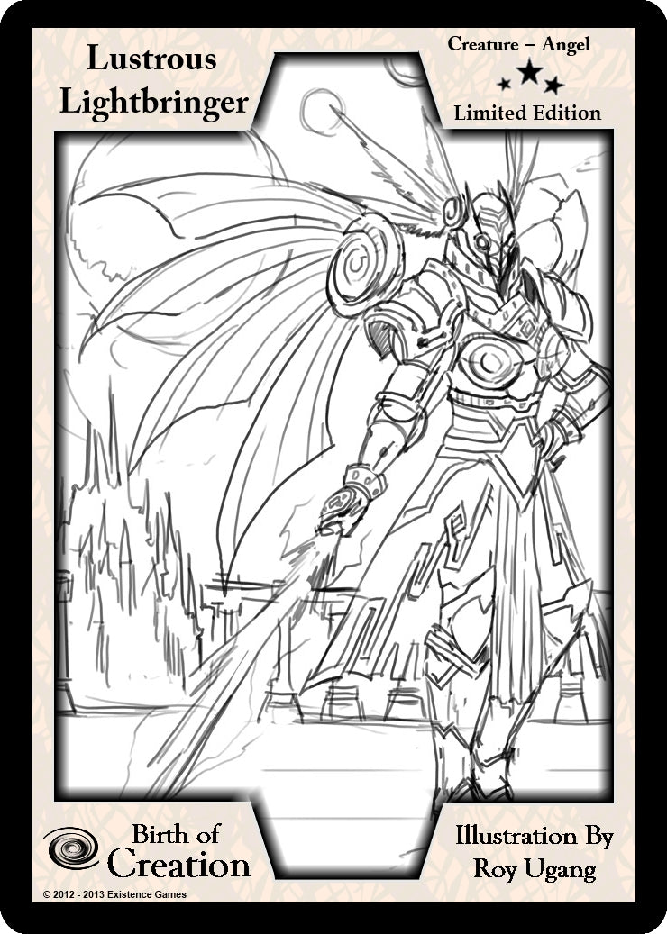 Image for Lustrous Lightbringer (Limited Edition) (Limited Edition Sketch Cards) - Exodus TCG