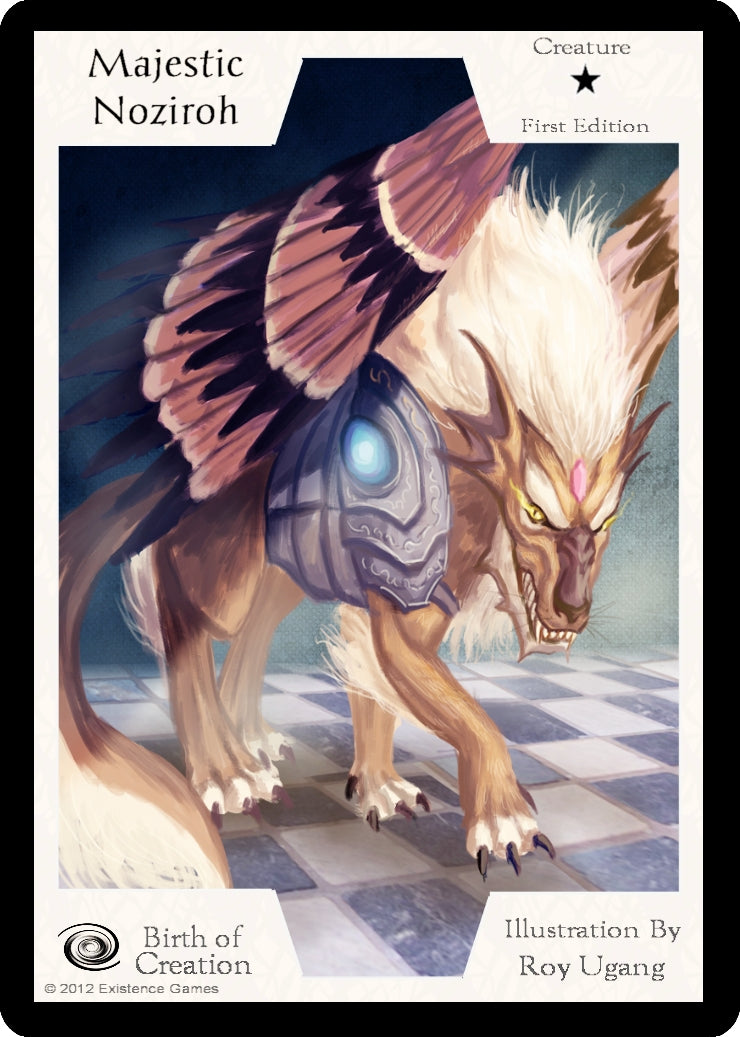 Image for Majestic Noziroh (First Edition) (Birth of Creation) - Exodus TCG