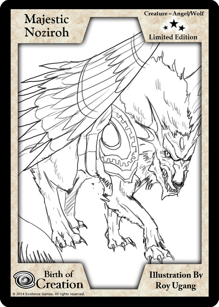 Image for Majestic Noziroh (Limited Edition) (Limited Edition Sketch Cards) - Exodus TCG
