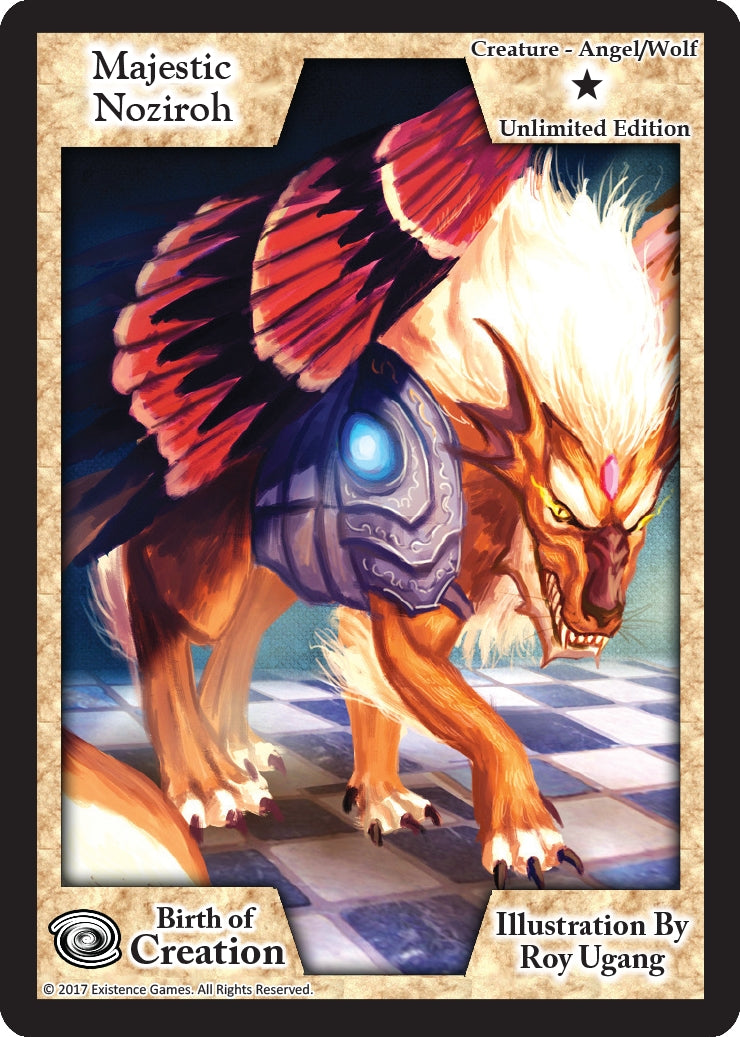 Image for Majestic Noziroh (Unlimited Edition) (Birth of Creation) - Exodus TCG