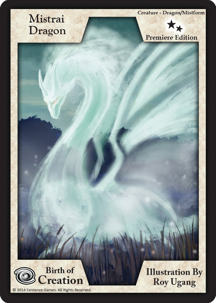 Image for Mistrai Dragon (Premiere Edition) (Birth of Creation) - Exodus TCG