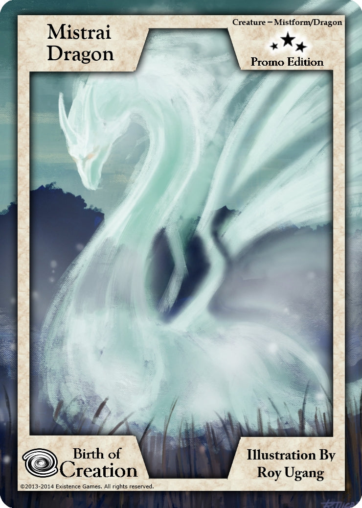 Image for Mistrai Dragon (Promo Edition) (Exodus Promo Cards) - Exodus TCG