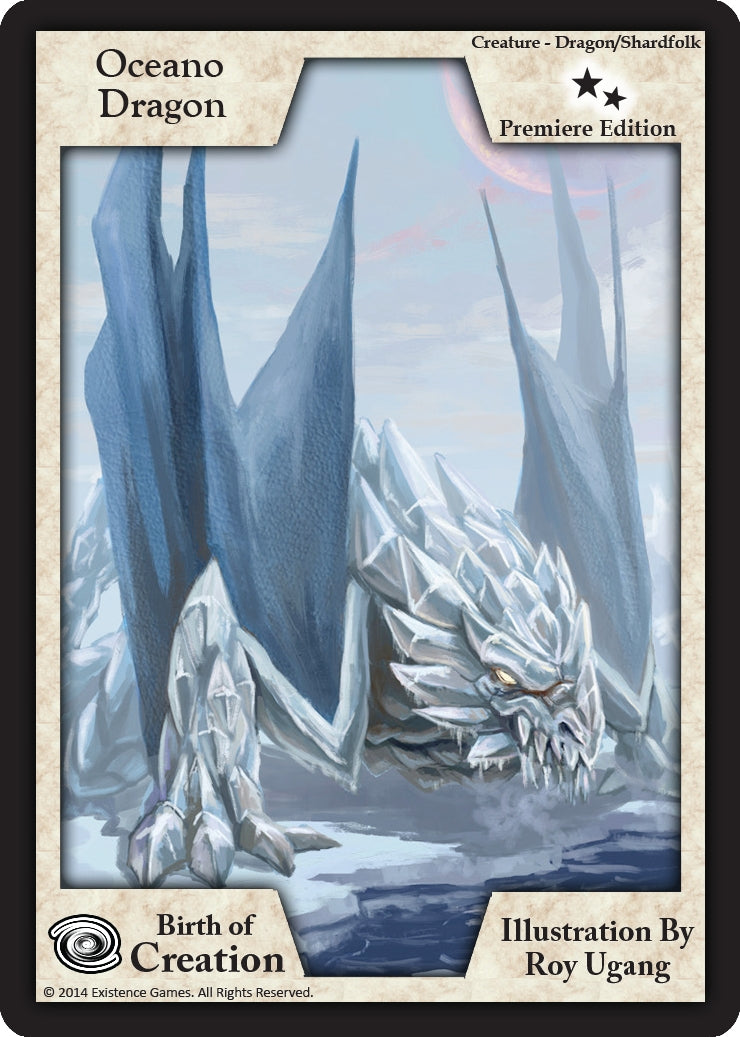 Image for Oceano Dragon (Premiere Edition) (Birth of Creation) - Exodus TCG