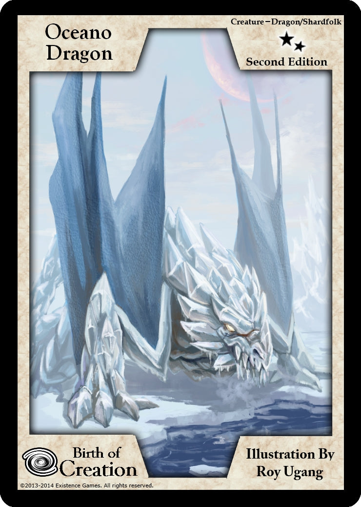 Image for Oceano Dragon (Second Edition) (Birth of Creation) - Exodus TCG