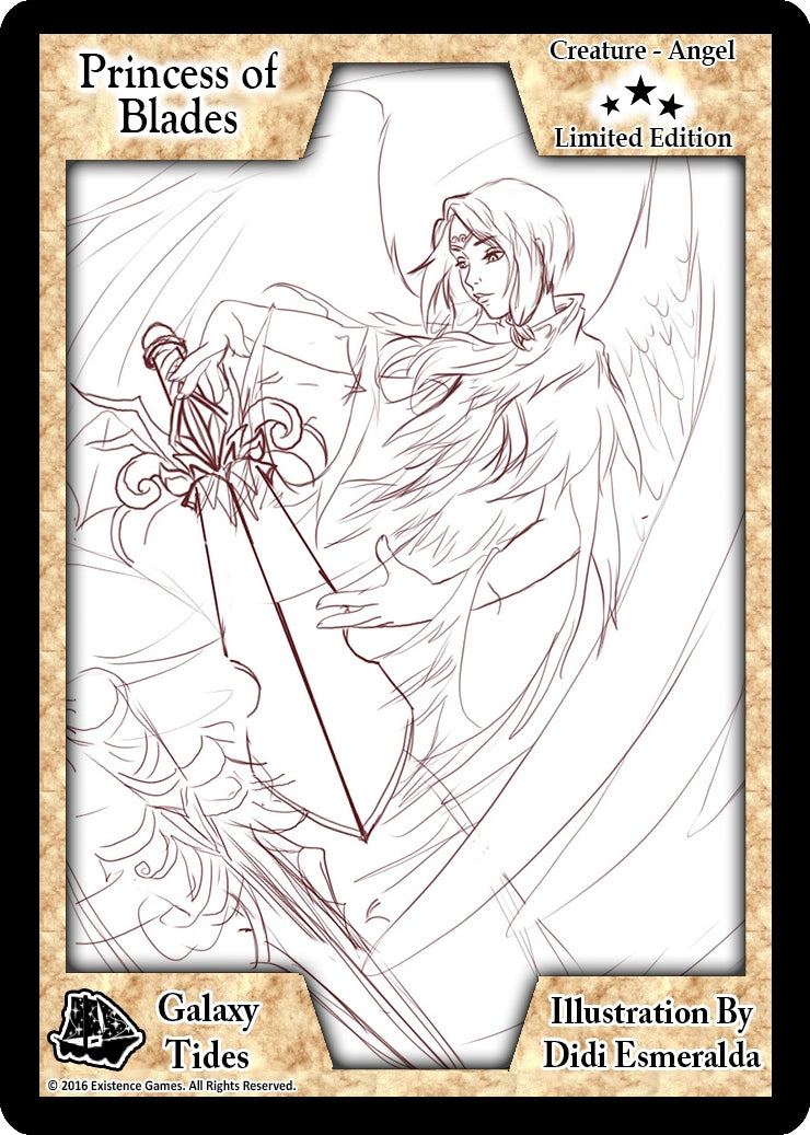 Image for Princess of Blades (Limited Edition) (Limited Edition Sketch Cards) - Exodus TCG