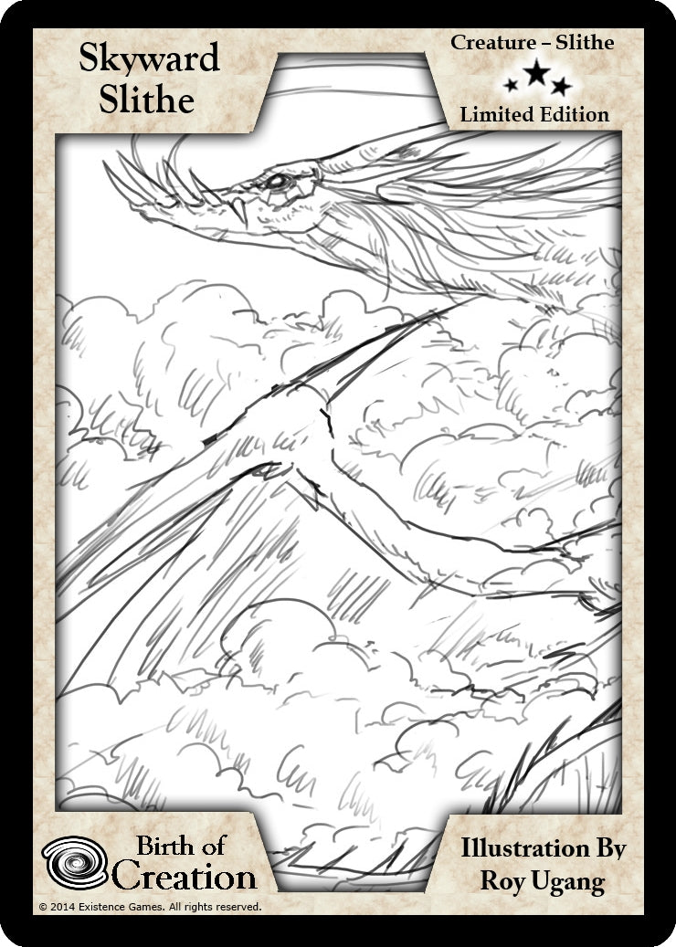 Image for Skyward Slithe (Limited Edition) (Limited Edition Sketch Cards) - Exodus TCG