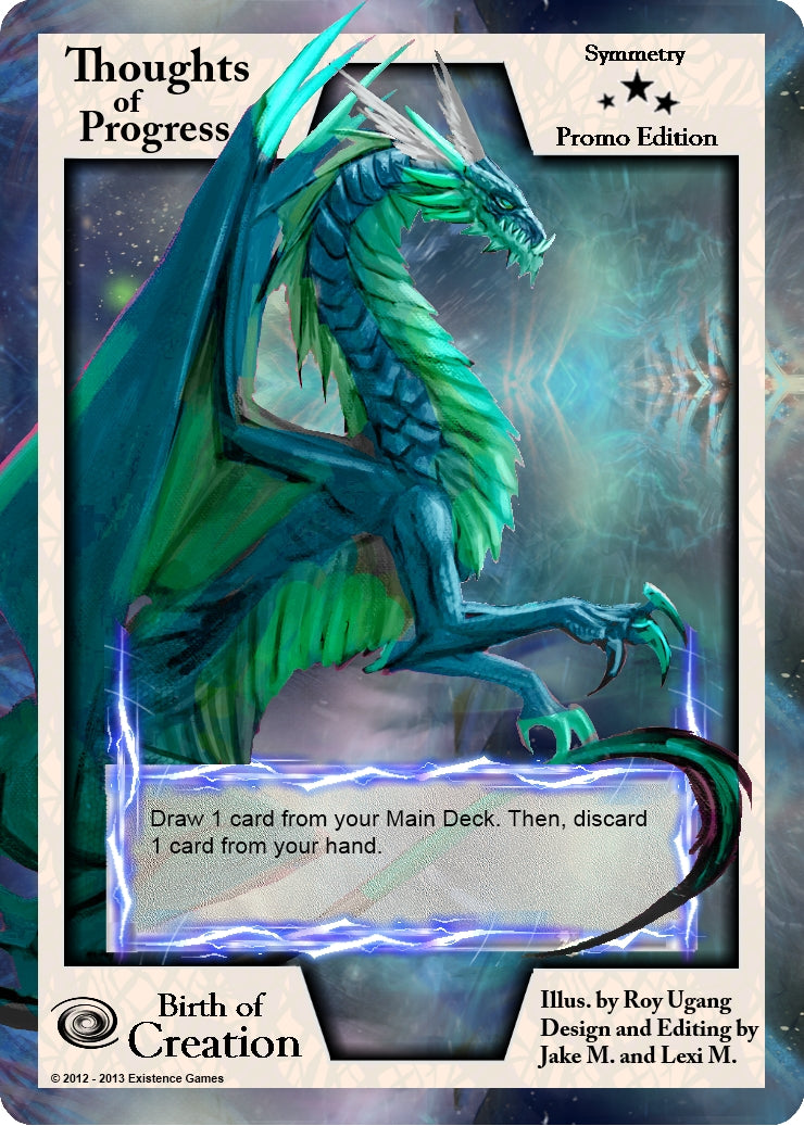 Image for Thoughts of Progress (Promo Edition) (Exodus Promo Cards) - Exodus TCG