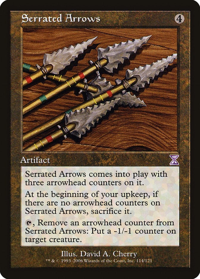 Image for Serrated Arrows (Timeshifted) (114) - Magic: The Gathering