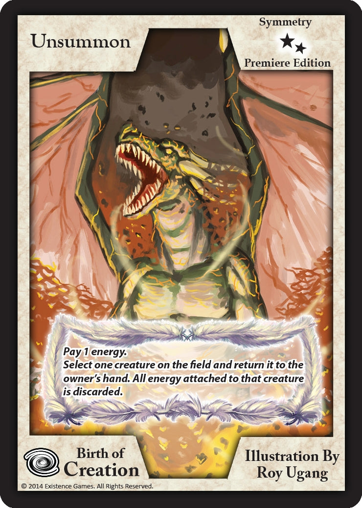 Image for Unsummon (Premiere Edition) (Birth of Creation) - Exodus TCG