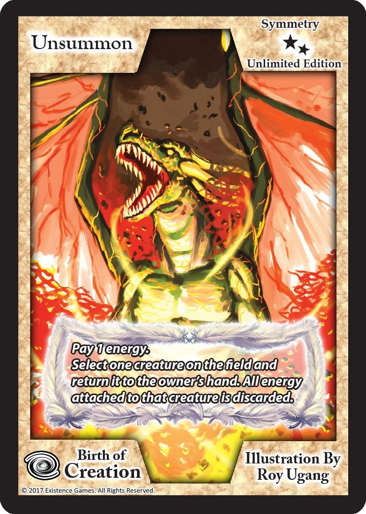 Image for Unsummon (Unlimited Edition) (Birth of Creation) - Exodus TCG