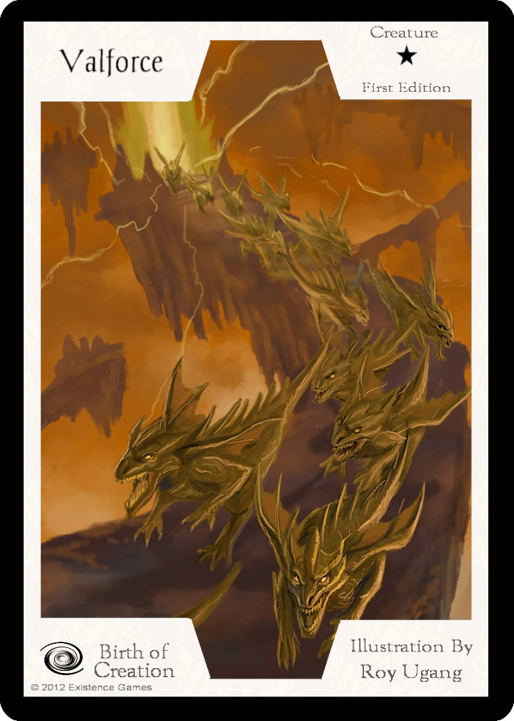 Image for Valforce (First Edition) (Birth of Creation) - Exodus TCG