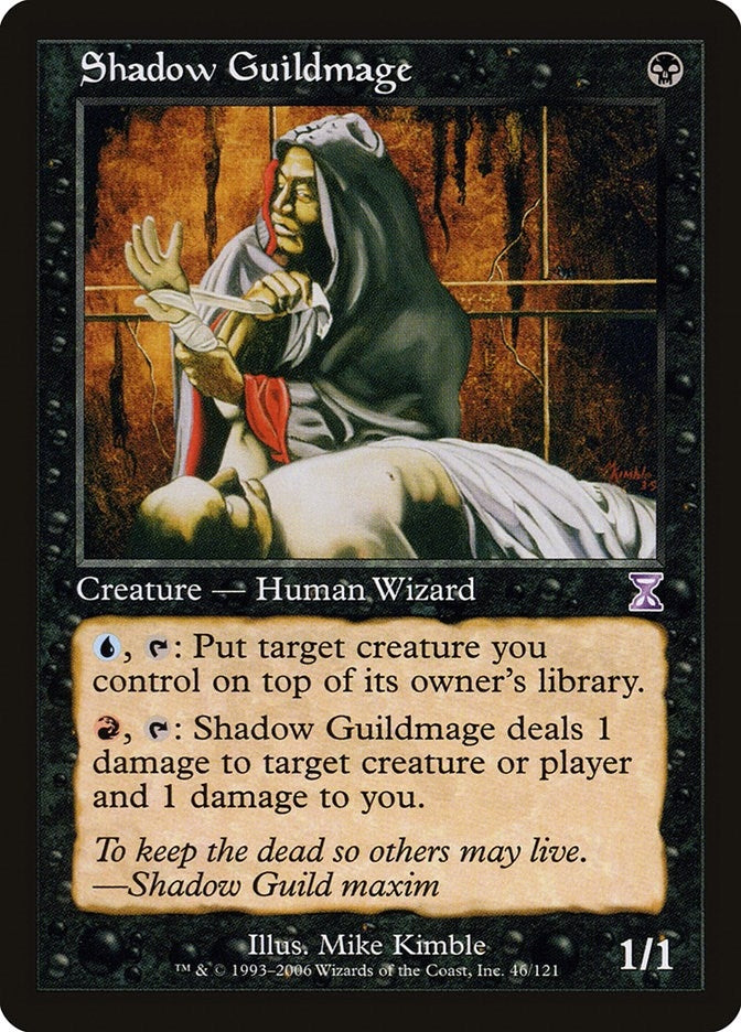 Image for Shadow Guildmage (Timeshifted) (46) - Magic: The Gathering