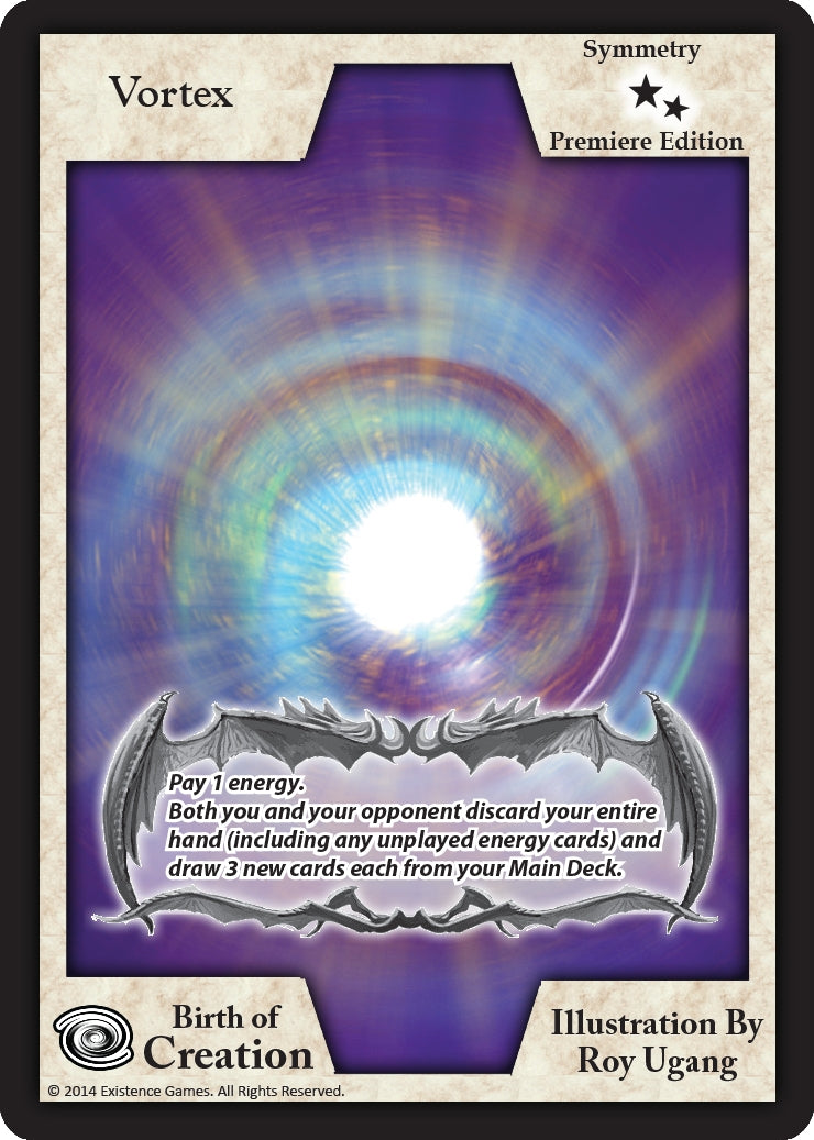 Image for Vortex (Premiere Edition) (Birth of Creation) - Exodus TCG
