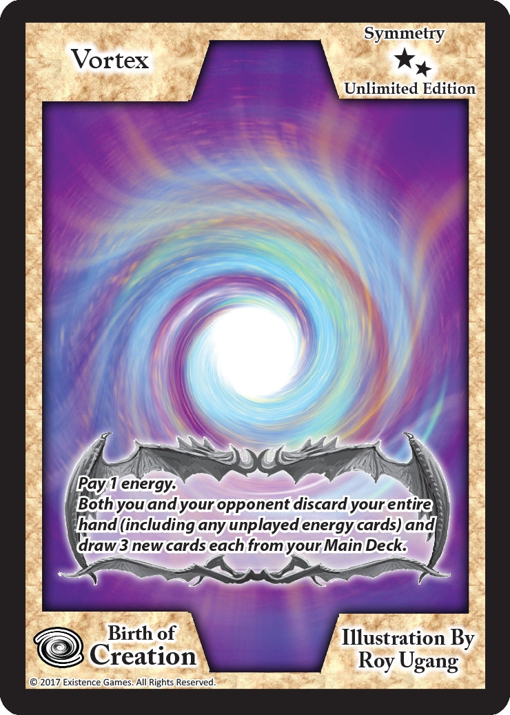 Image for Vortex (Unlimited Edition) (Birth of Creation) - Exodus TCG