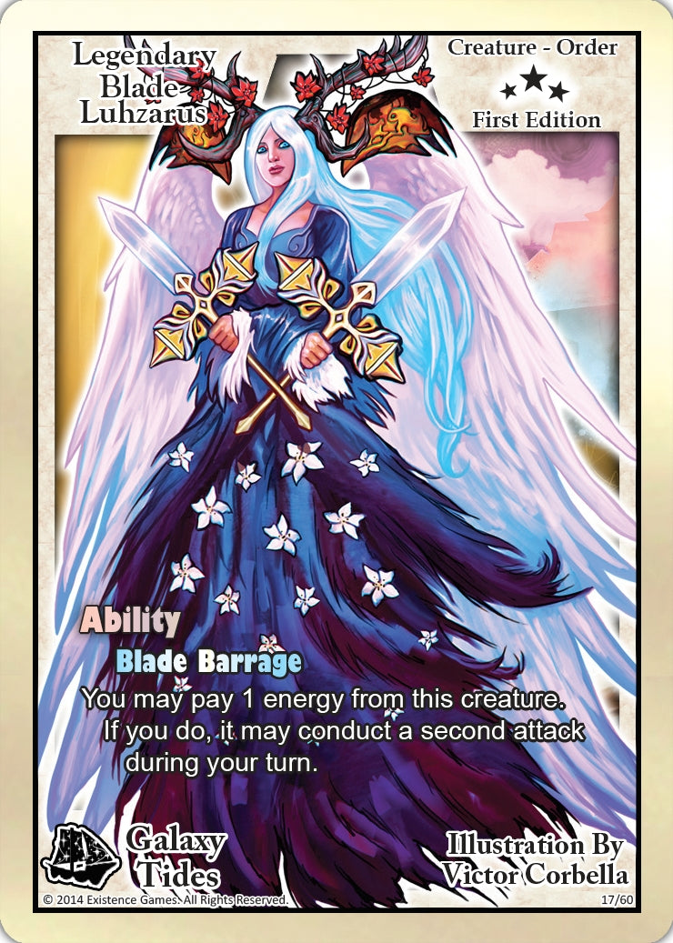 Image for Legendary Blade Luhzarus (First Edition) (Galaxy Tides) (17) - Exodus TCG