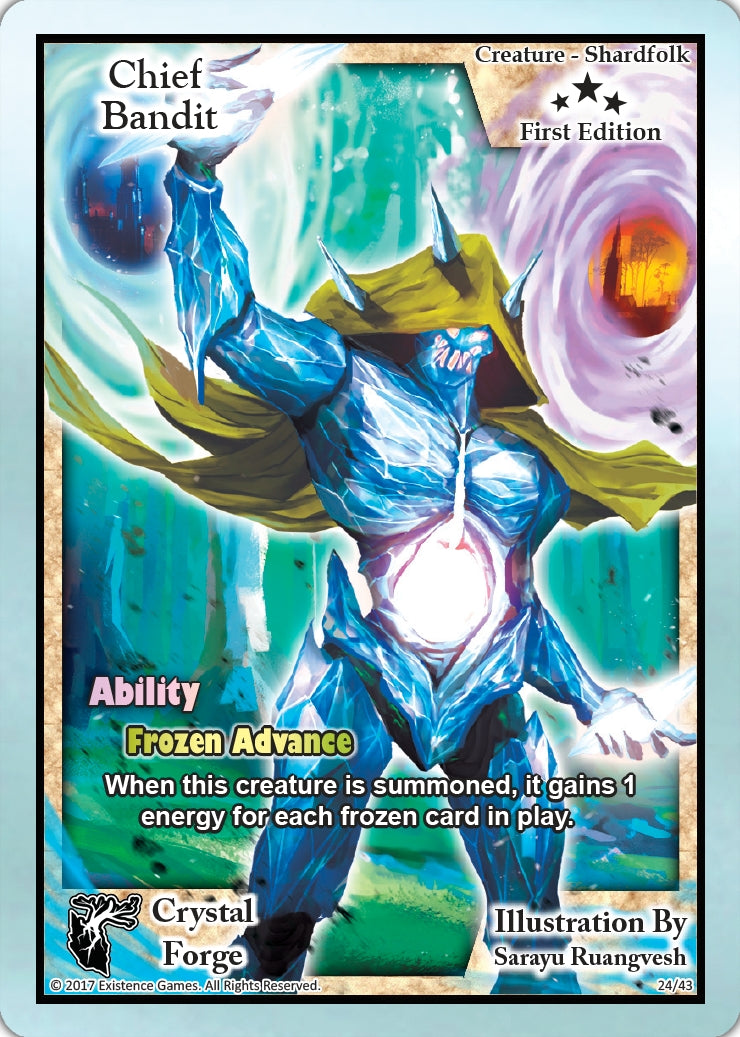 Image for Chief Bandit (First Edition) (Crystal Forge) (24) - Exodus TCG