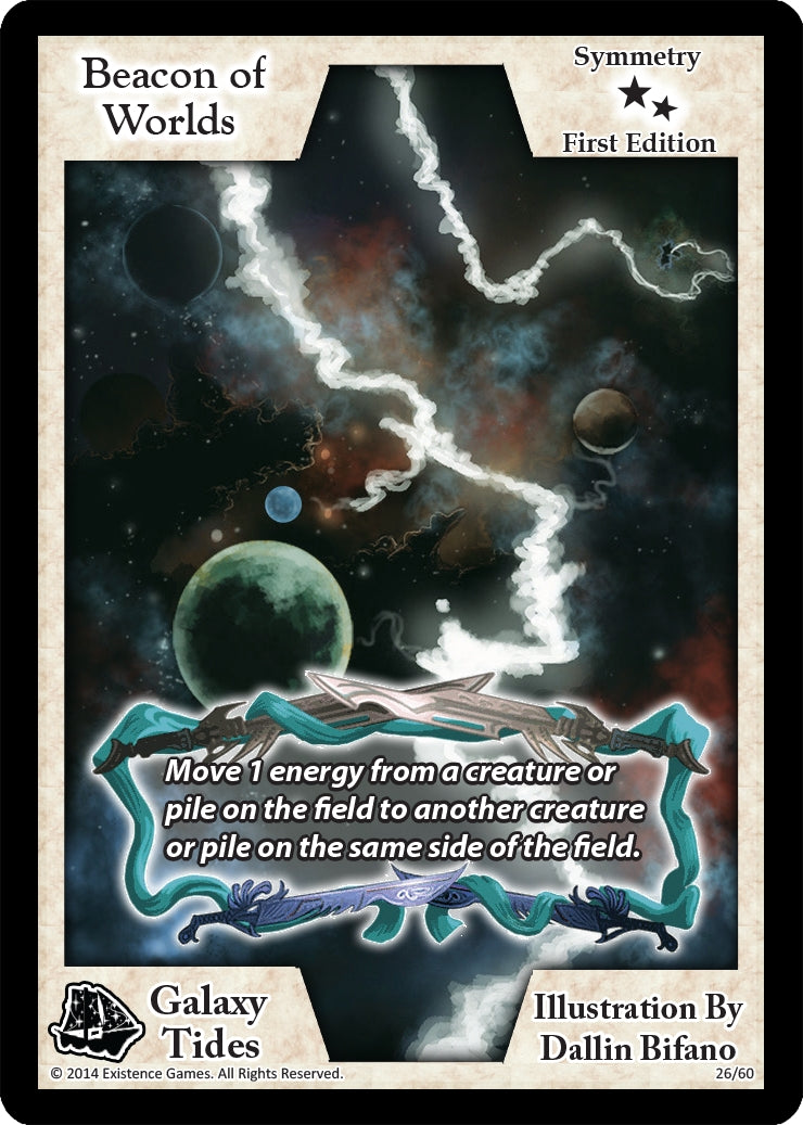 Image for Beacon of Worlds (First Edition) (Galaxy Tides) (26) - Exodus TCG