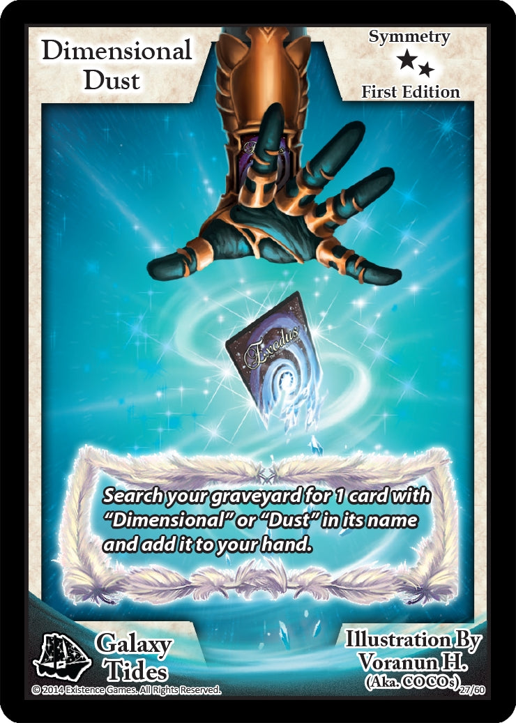 Image for Dimensional Dust (First Edition) (Galaxy Tides) (27) - Exodus TCG