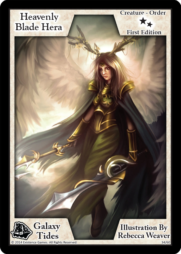 Image for Heavenly Blade Hera (First Edition) (Galaxy Tides) (34) - Exodus TCG