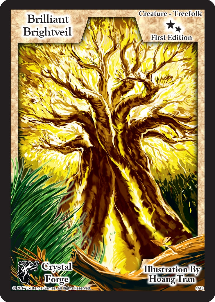 Image for Brilliant Brightveil (First Edition) (Crystal Forge) (4) - Exodus TCG
