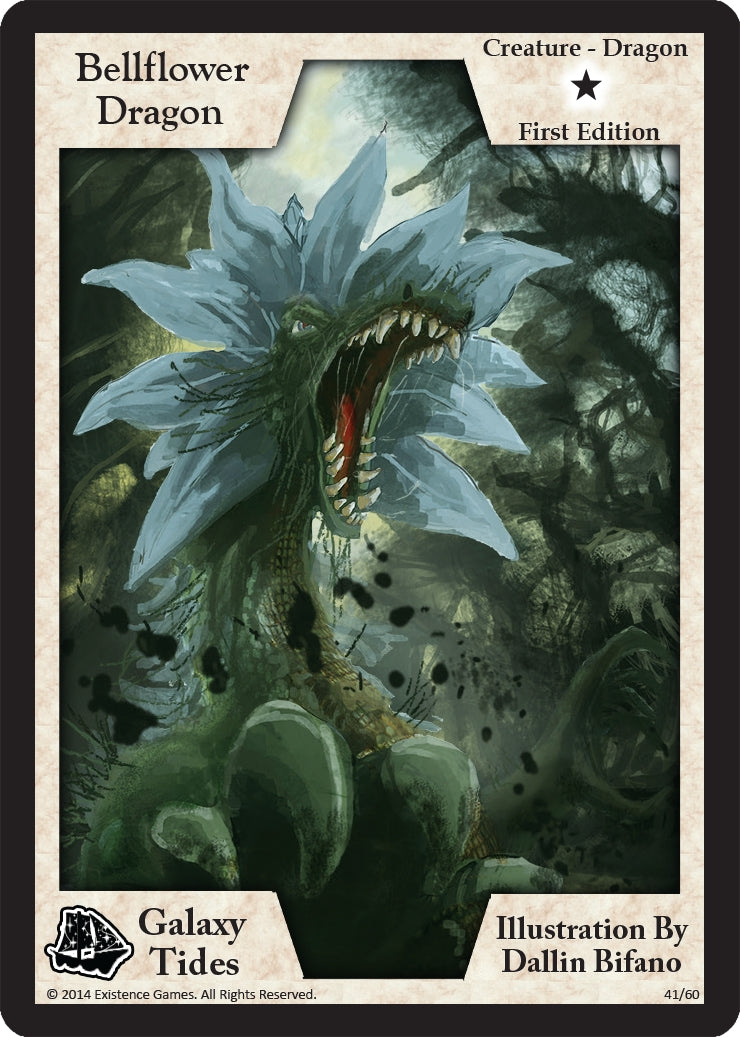 Image for Bellflower Dragon (First Edition) (Galaxy Tides) (41) - Exodus TCG