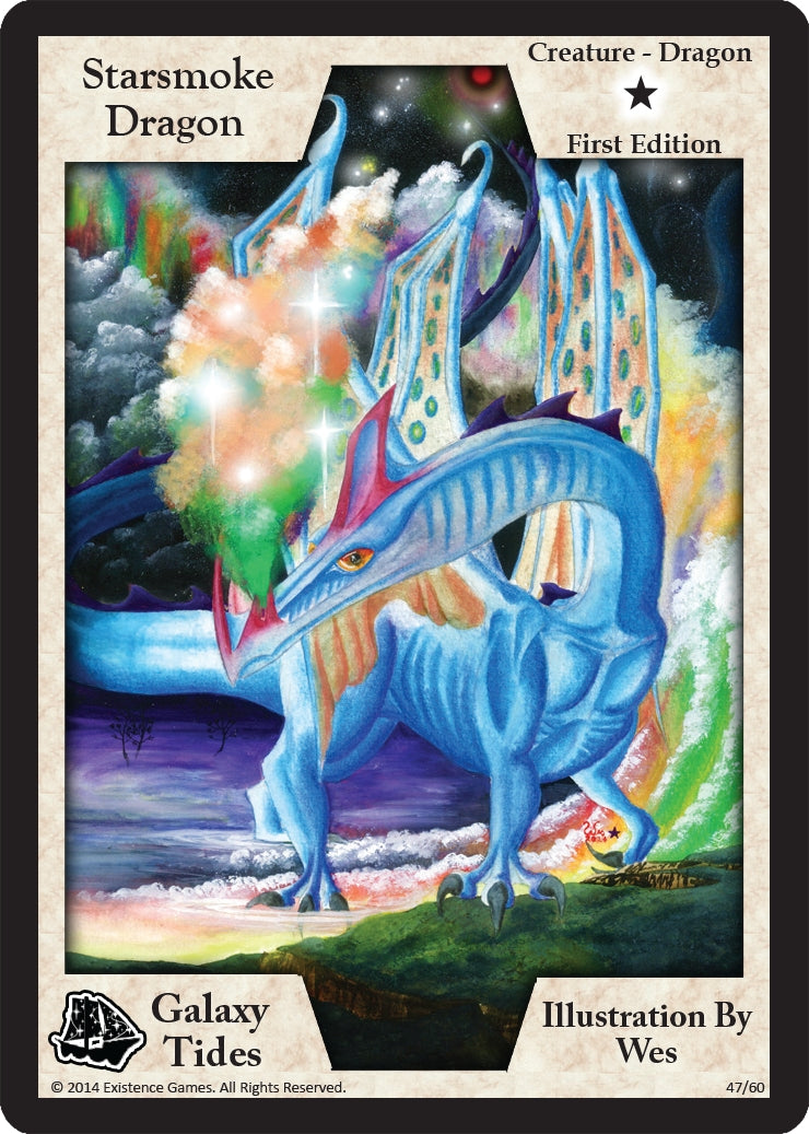 Image for Starsmoke Dragon (First Edition) (Galaxy Tides) (47) - Exodus TCG