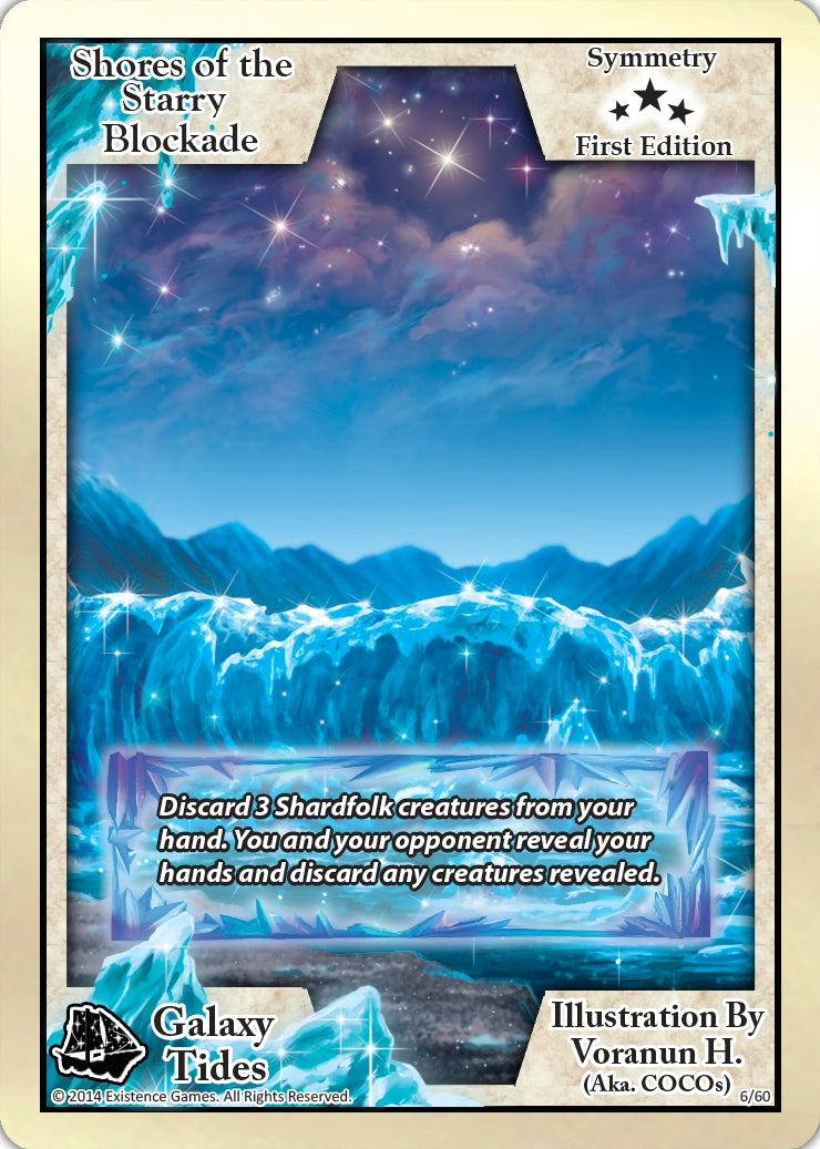 Image for Shores of the Starry Blockade (First Edition) (Galaxy Tides) (6) - Exodus TCG