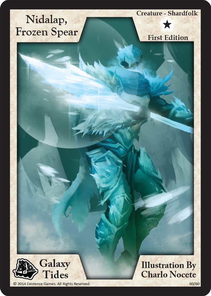 Image for Nidalap, Frozen Spear (First Edition) (Galaxy Tides) (60) - Exodus TCG