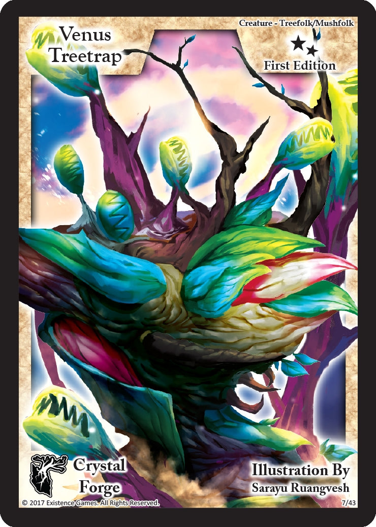 Image for Venus Treetrap (First Edition) (Crystal Forge) (7) - Exodus TCG
