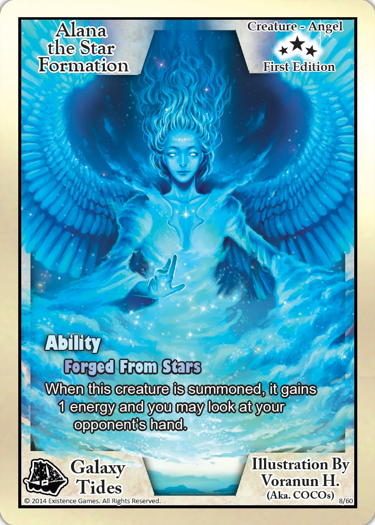 Image for Alana the Star Formation (First Edition) (Galaxy Tides) (8) - Exodus TCG