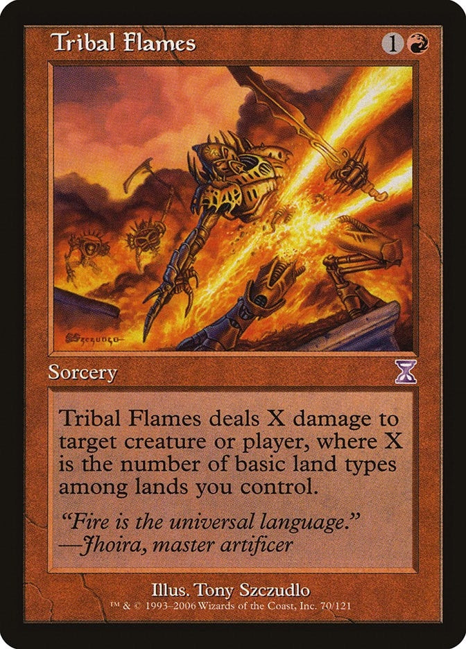 Image for Tribal Flames (Timeshifted) (70) - Magic: The Gathering