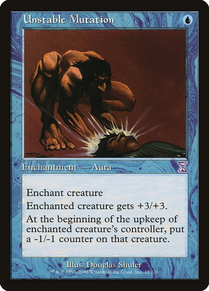 Image for Unstable Mutation (Timeshifted) (33) - Magic: The Gathering