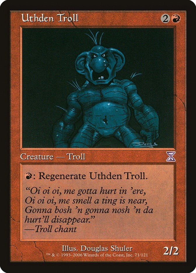 Image for Uthden Troll (Timeshifted) (71) - Magic: The Gathering