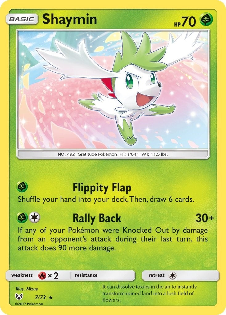Image for Shaymin (Shining Legends) (7/73) - Pokemon