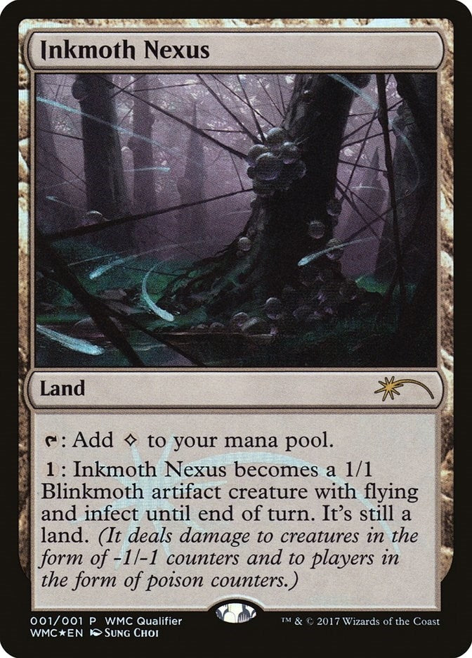 Image for Inkmoth Nexus (WMCQ Promo Cards) (1) - Magic: The Gathering
