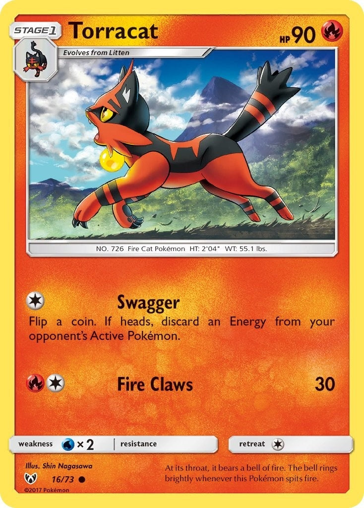 Image for Torracat (Shining Legends) (16/73) - Pokemon