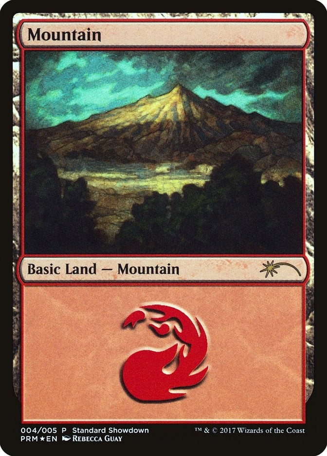 Image for Mountain (Rebecca Guay) (Standard Showdown Promos) (4) - Magic: The Gathering