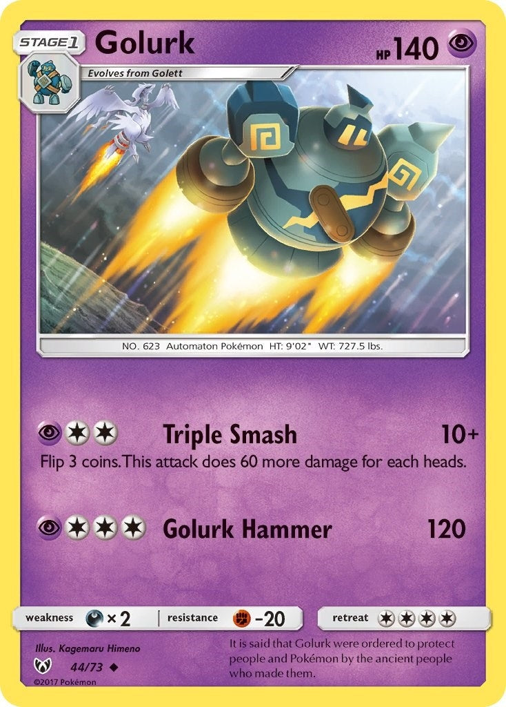 Image for Golurk (Shining Legends) (44/73) - Pokemon