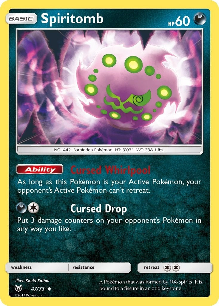 Image for Spiritomb (Shining Legends) (47/73) - Pokemon
