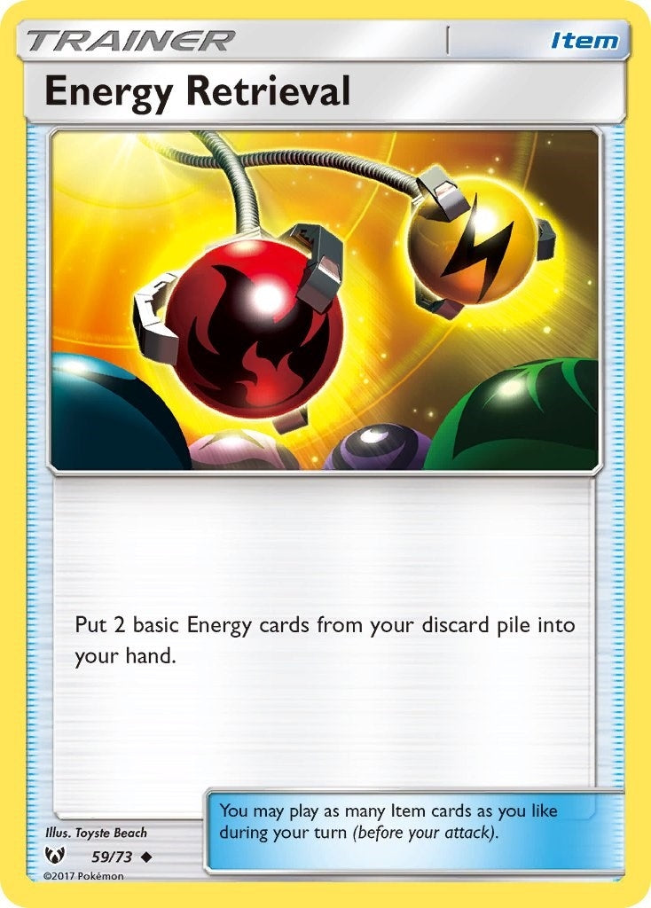 Image for Energy Retrieval (Shining Legends) (59/73) - Pokemon