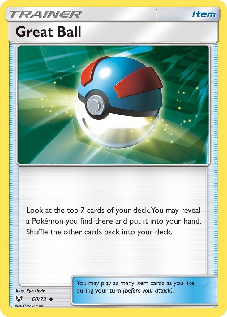Image for Great Ball (Shining Legends) (60/73) - Pokemon