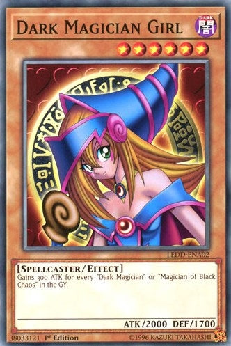 Image for Dark Magician Girl (Legendary Dragon Decks) (LEDD-ENA02) - YuGiOh