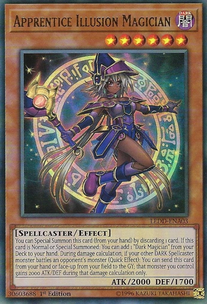 Image for Apprentice Illusion Magician (Legendary Dragon Decks) (LEDD-ENA03) - YuGiOh