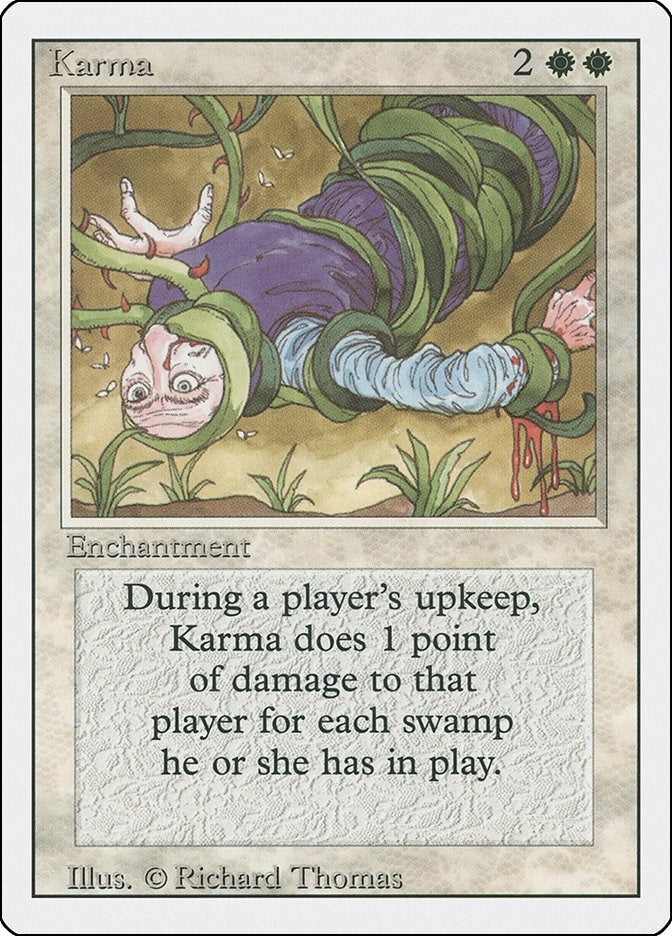 Image for Karma (Revised Edition) - Magic: The Gathering