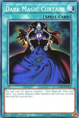 Image for Dark Magic Curtain (Legendary Dragon Decks) (LEDD-ENA14) - YuGiOh